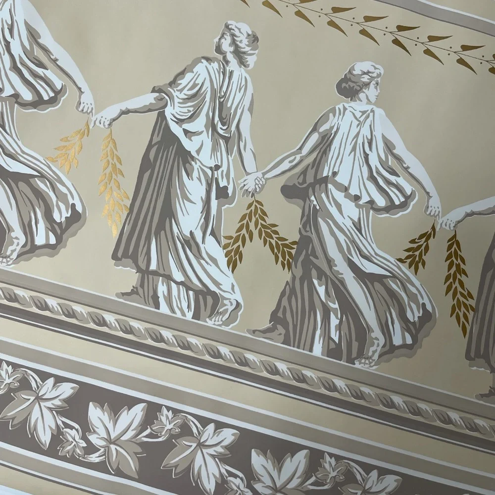 Vintage Wall Border Paper by York #MC 2925-B Wallpaper Border Art Home Decor